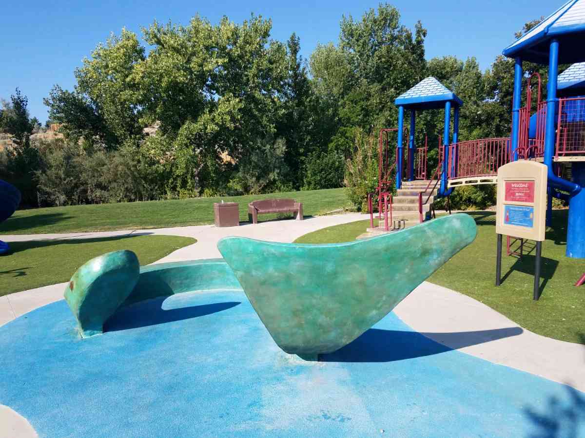 Anchor patched art work and restained for City of Reno | Anchor Concrete