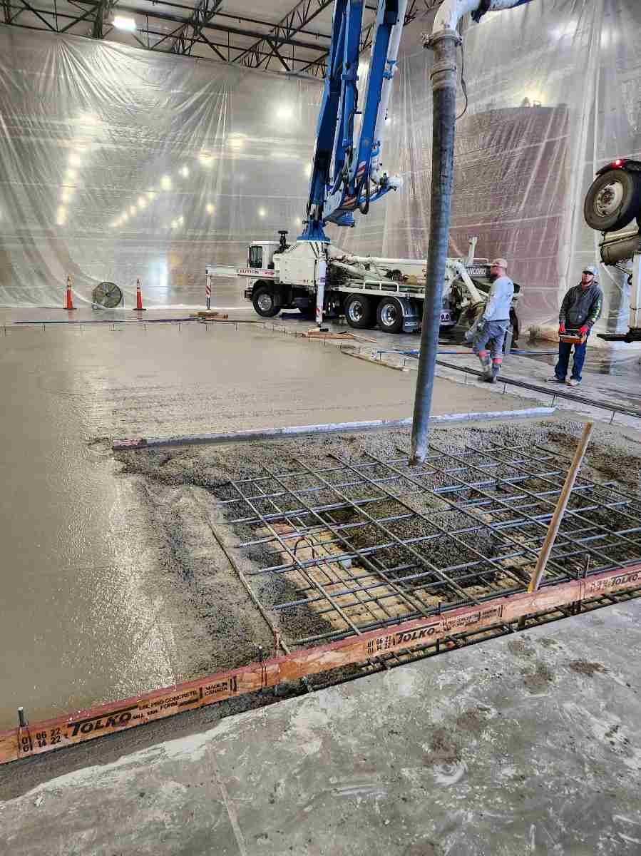 Silo pad footing Columbus Vegetable oils